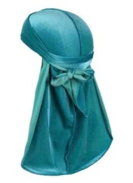 Teal Velvet Durag